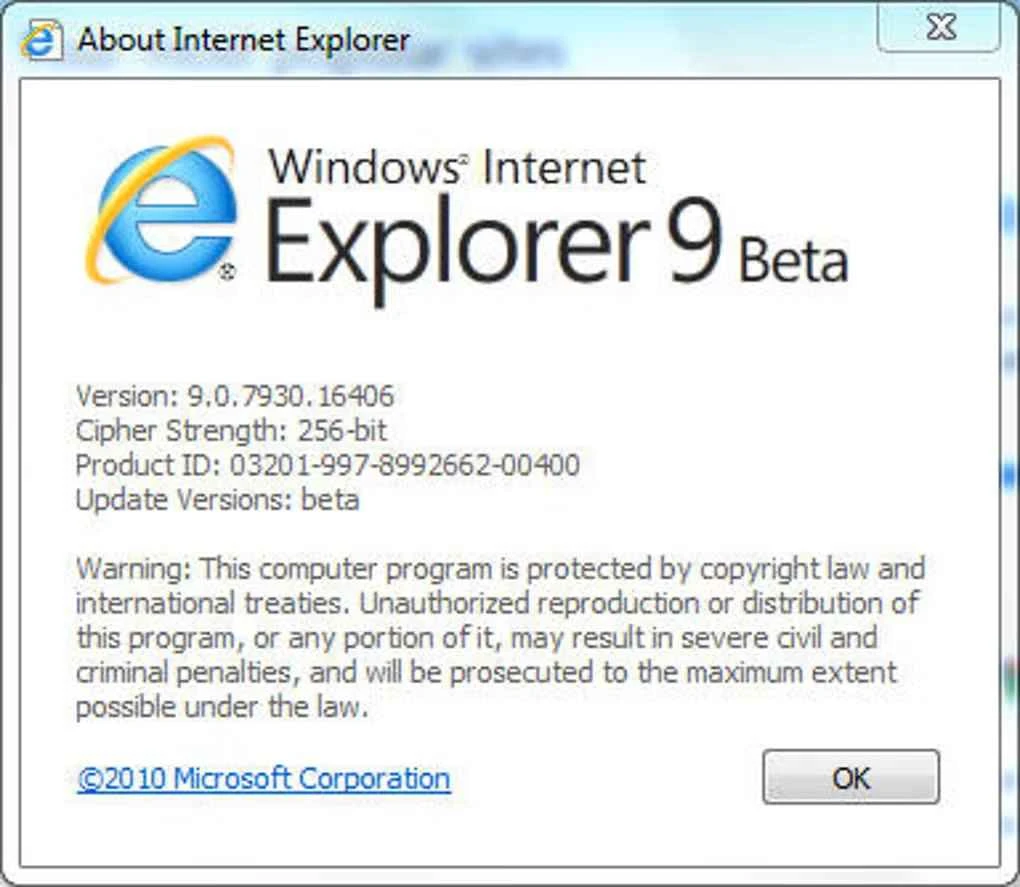 Internet Explorer 9 — skärmbild 3